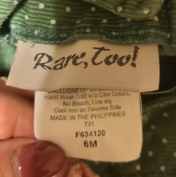 Vintage Rare, Too Infant Girl's Dress, size 6 months - Picture 3 of 6